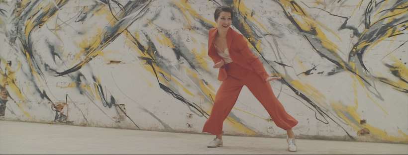 Ksenia swing dancing picture wall on a blog on Choreographing