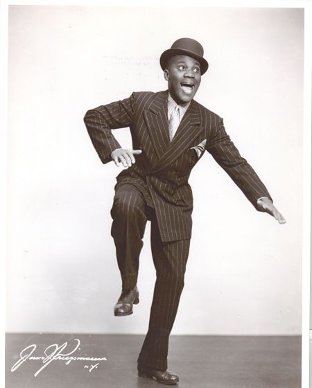 Bill Bojangles, black american dancer, inventor of many historic jazz dance steps