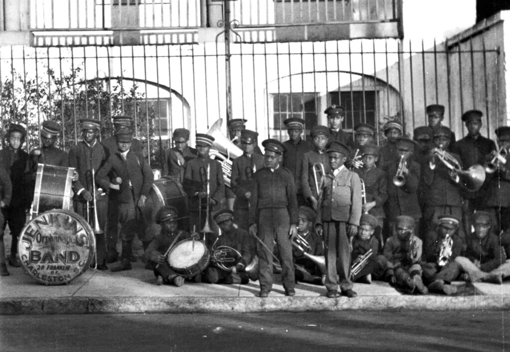 Jenkins Orphanage band, the history of The Charleston dance and step