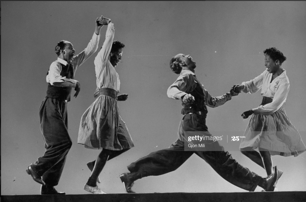 Leon James & Willa Mae Ricker lindy hop social swing dance