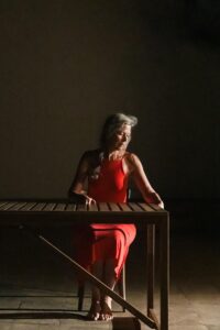 portrait photo of female swing dancer Jacqueline Savidge