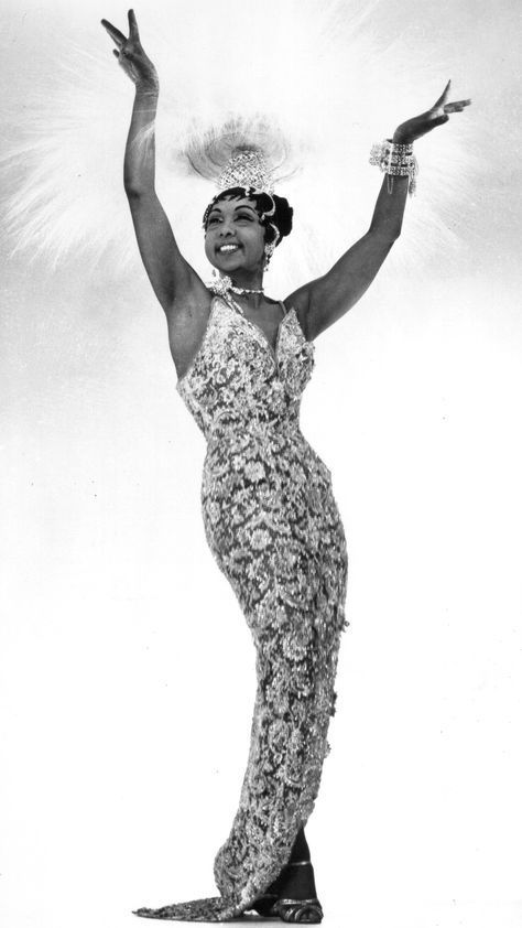 Graceful and Majestic arms of Josephine Baker